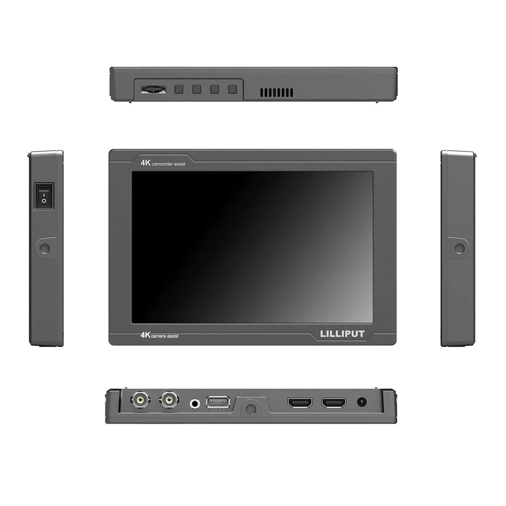 Видеомонитор Lilliput F7S с ЖК дисплеем 7 дюймов 4K HDMI 3G SDI вход 1920*1200 дисплей для красной