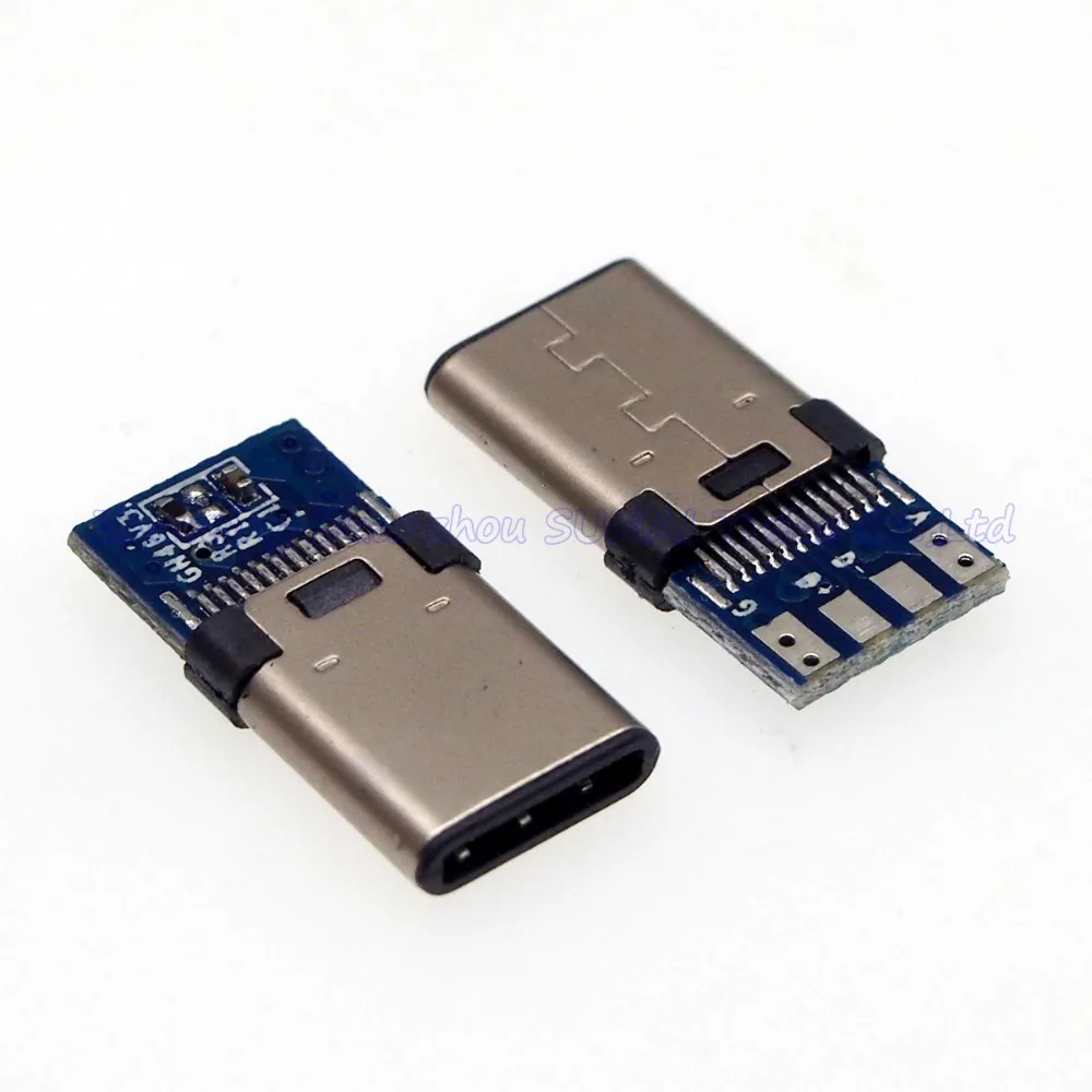 50 шт./лот USB3.1 C type usb штекер PCB двусторонняя вставка OTG Эндрюс для телефона|usb usb|usb