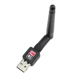 Мини USB 150 Мбит/с беспроводной сетевые карты 2,4 г и 5 г LAN адаптер 802.11b/n/g wi fi w/2dBi телевизионные антенны портативный офис Usb Wi-Fi
