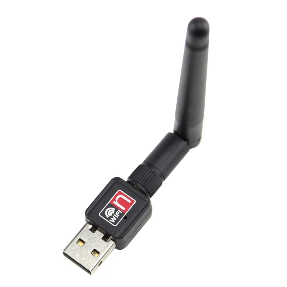 

Mini USB 150Mbps Wireless Network Cards 2.4G&5G LAN Adapter 802.11b/n/g WiFi w/ 2dBi Antenna Portable Office Usb Wifi
