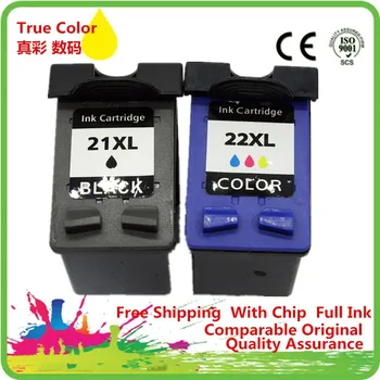 

Ink Cartridge Remanufactured For 21 22 21XL HP21XL HP21 HP22 C9351A C9352A DeskJet 3910 3915 3920 3930 3930v 3940 3940v D1311