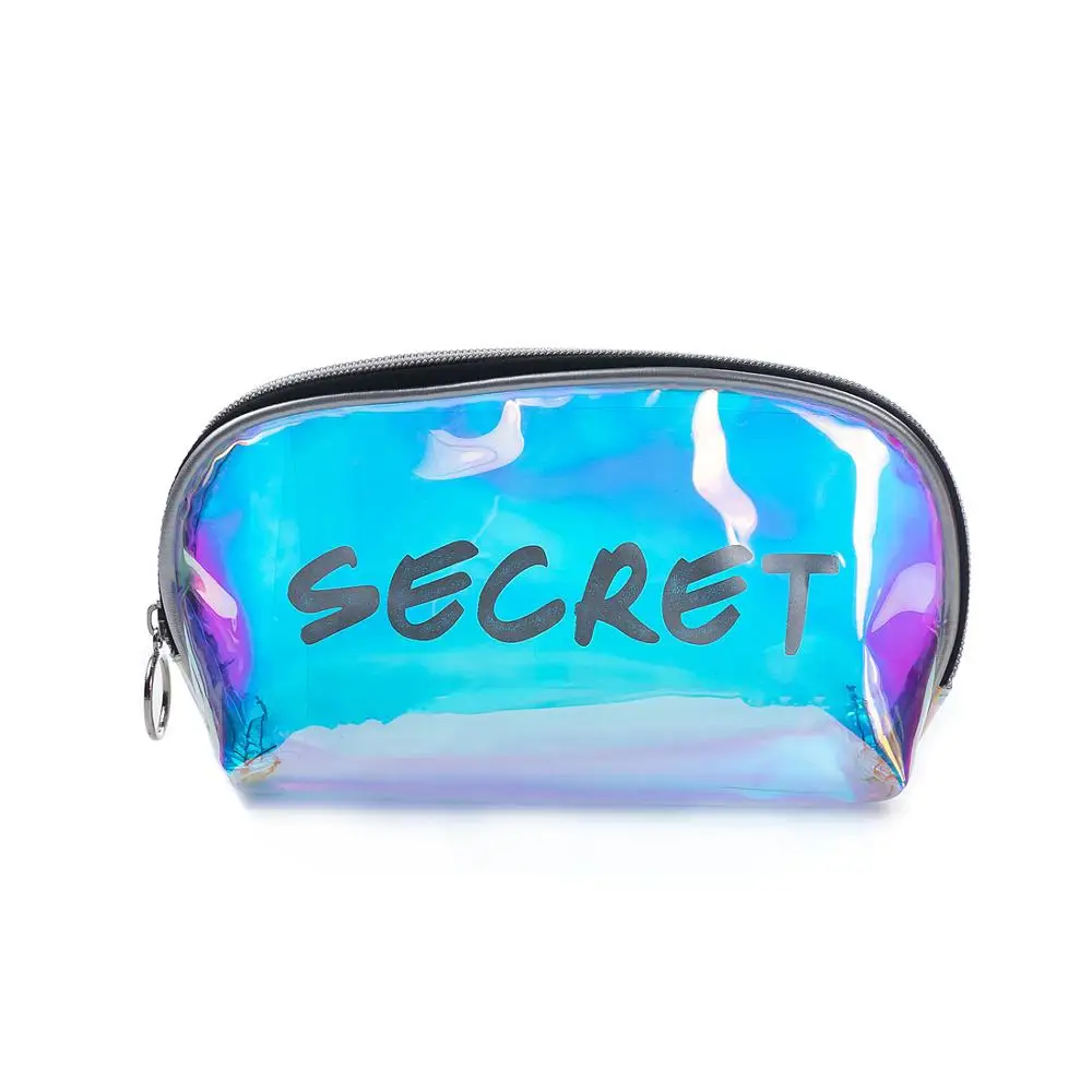 Miyahouse 3 قطعة/المجموعة للماء شفافة التجميل أكياس المرأة أزياء المحمولة المكياج حقيبة نقطة المطبوعة السفر حقيبة مستحضرات تجميل 2019
