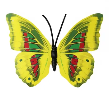 

2PCS/40cm Lot Artificial Butterfly Garden Decorations Simulation Butterfly Stakes Yard Plant Lawn Decor Fake Butterefly Random