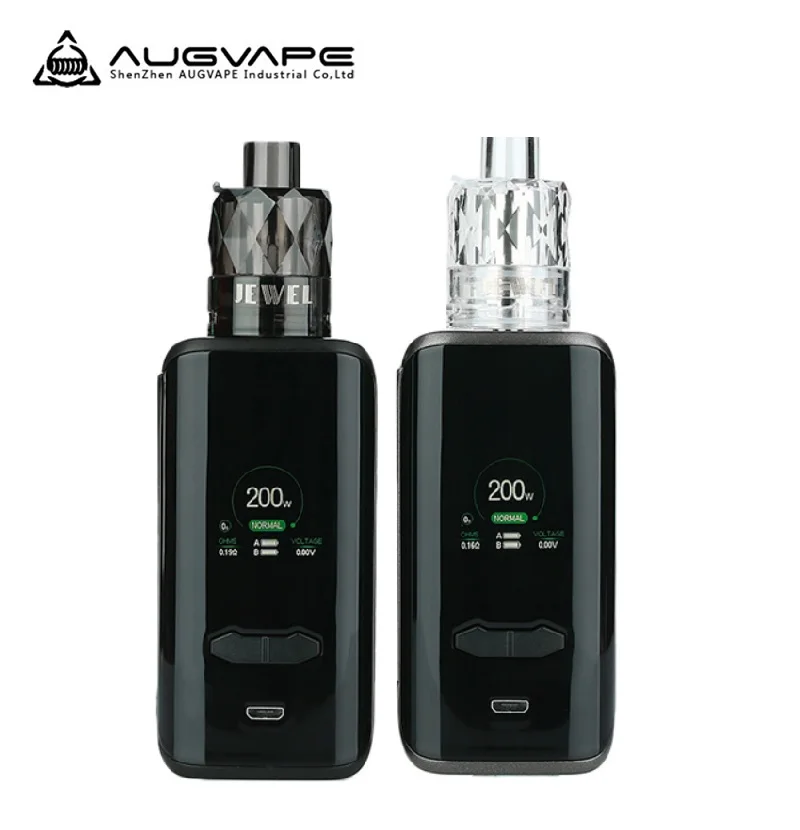 Augvape VX200 Vape Комплект w/AUGVAPE VX200 коробка мод и одноразовые Драгоценности Subohm танк без 18650 батареи Vs Люкс комплект/Drag 2/Люкс Nano