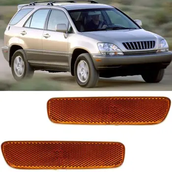

2X Yellow Lens Rear Fog Lamp Brake Light For Lexus RX300/IS300 1999-2003 A