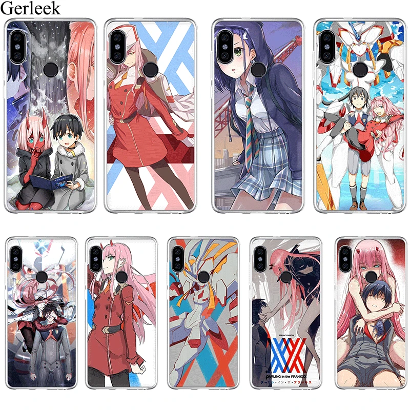 Чехол для телефона Darling In The FranXX Xiaomi Mi 5 5S 6 8 SE A1 A2 5X 6X Lite Mix 2S F1 Shell|Чехлы-накладки| |