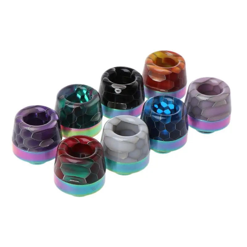 

510 Snake Resin Stainless Steel Drip Tip Mushroom Drip Nozzle Mouthpiece for Atomizer Vape Tank Electronic Cigarette