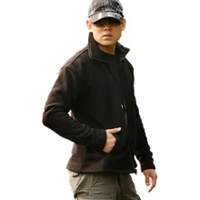 TAD куртка мужская теплая одежда Stalker TAD Двусторонняя флисовая куртка подкладка армейский зеленый BK S-XXL