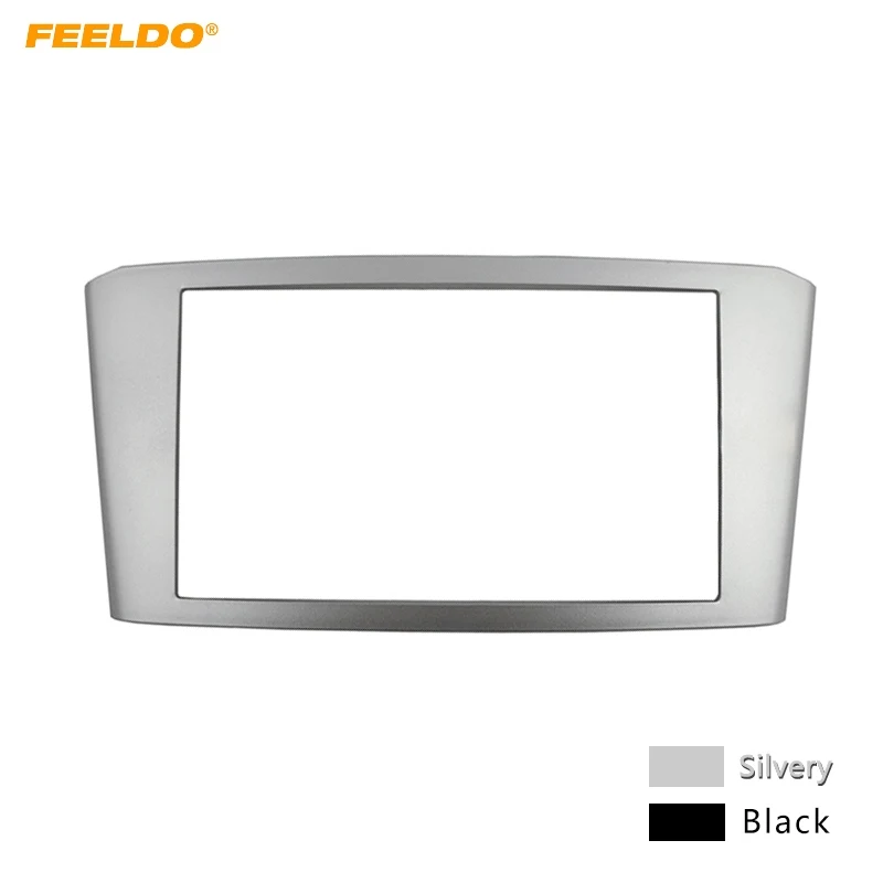 FEELDO автомобильное стерео радио DVD Fascia Рамка адаптер для TOYOTA Avensis 2Din монтаж панели