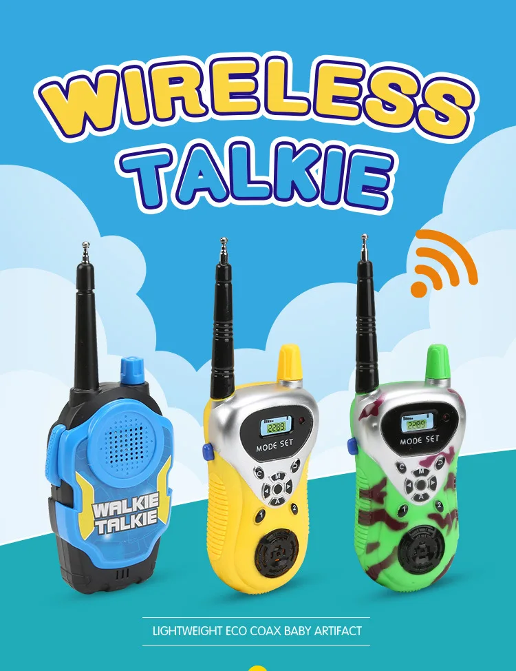 2PCS/SET Wireless Talkie Wireless electric Children Telephone