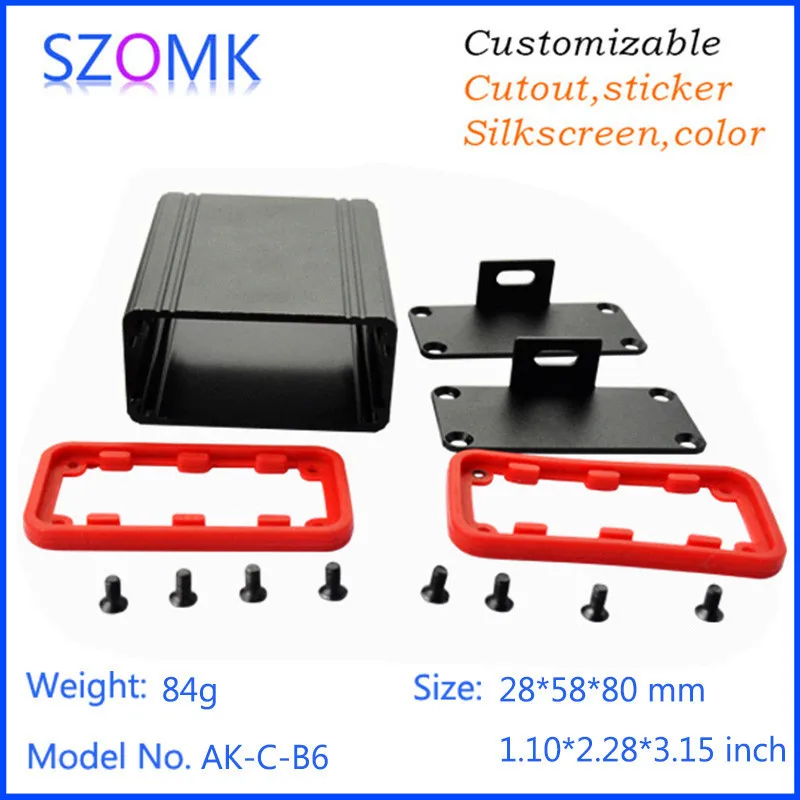 aluminum extrusion case szomk aluminum project box electronics enclosure for pcb  (1).jpg