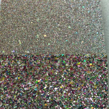 

ZY DIY Chunky Glitter Bling Bling 15x15cm Glitter Felt Needle-Punched Nonwoven Polyester Felt, Fieltro feltro home decoration