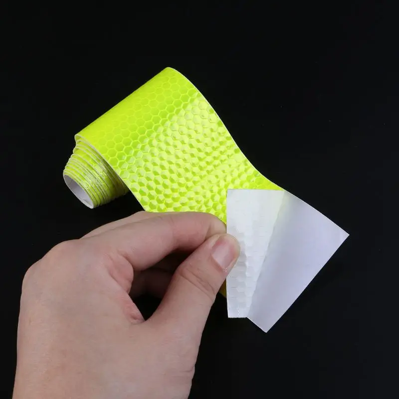 

NEW 5cmx1m Safety Mark Reflective Tape Sticker Car Styling Self Adhesive Warning Tape Automobiles Motorcycle Reflective Strip