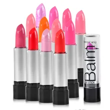 Марка HengFang 12 шт./компл. 12 Цветов Помада для губ, легко наносится, увлажняющий, длительного действия, для губ, профессия мэйк-ап косметика для губ