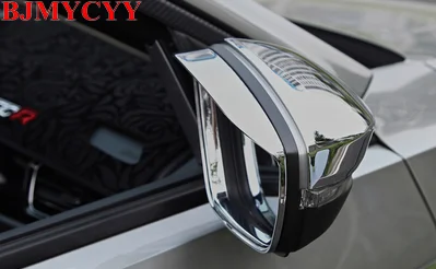 BJMYCYY ABS 2 шт. Автомобильное зеркало заднего вида глупая декоративная рамка для