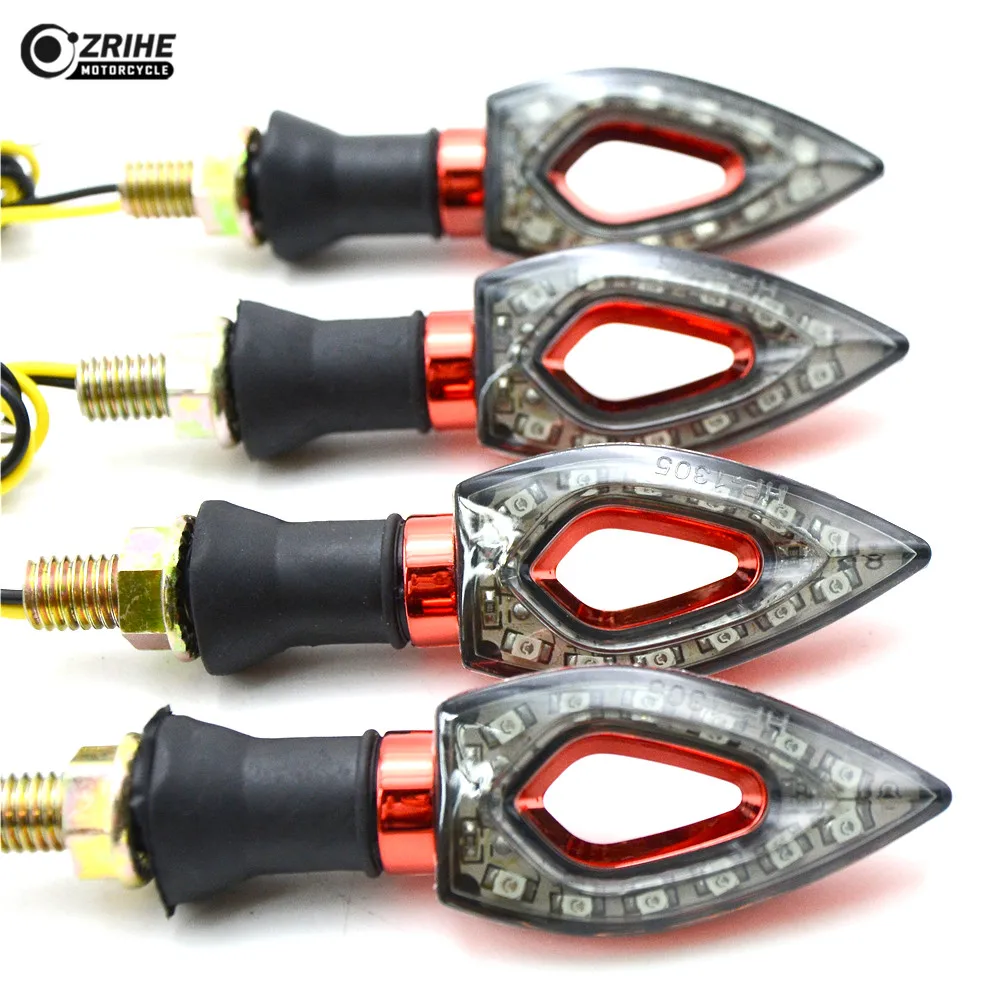 motorcycle tail turn signals light indicator lamp for BMW s1000r S1000RR K1200R suzuki DL650 V-STROM SV650 Rear Universal amber