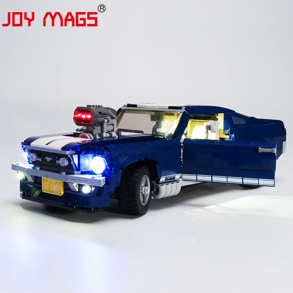 

JOY MAGS Only Led Light Kit For Creator 10265 Ford Mustang Lighting Set Compatible With 21047 (NOT Include Model)