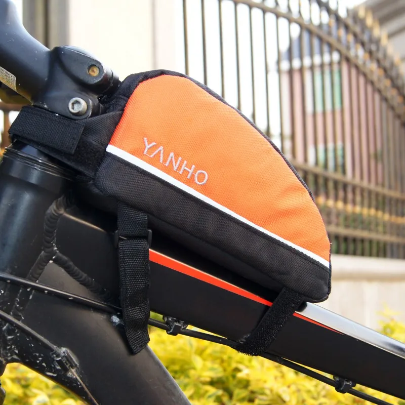 Top Cycling Bike Frame Bag Waterproof Bicycle Saddle Bag for Front Tube Bicycle Triangle Bags Bike Bag Bike Accessories 12