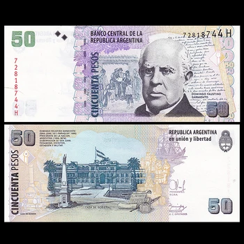 

Argentina 50 Pesos, ND(2010), P-356g, UNC, Gift, America, Original