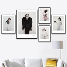 Wing Angel Bubble Girl Bird Nordic Posters And Prints Wall Art Canvas Painting Wall Pictures For Bedroom Baby Girl Room Decor Wing Angel Bubble Girl Bird Nordic Posters And Prints Wall Art Canvas Painting Wall Pictures For Bedroom Baby Girl Room Decor