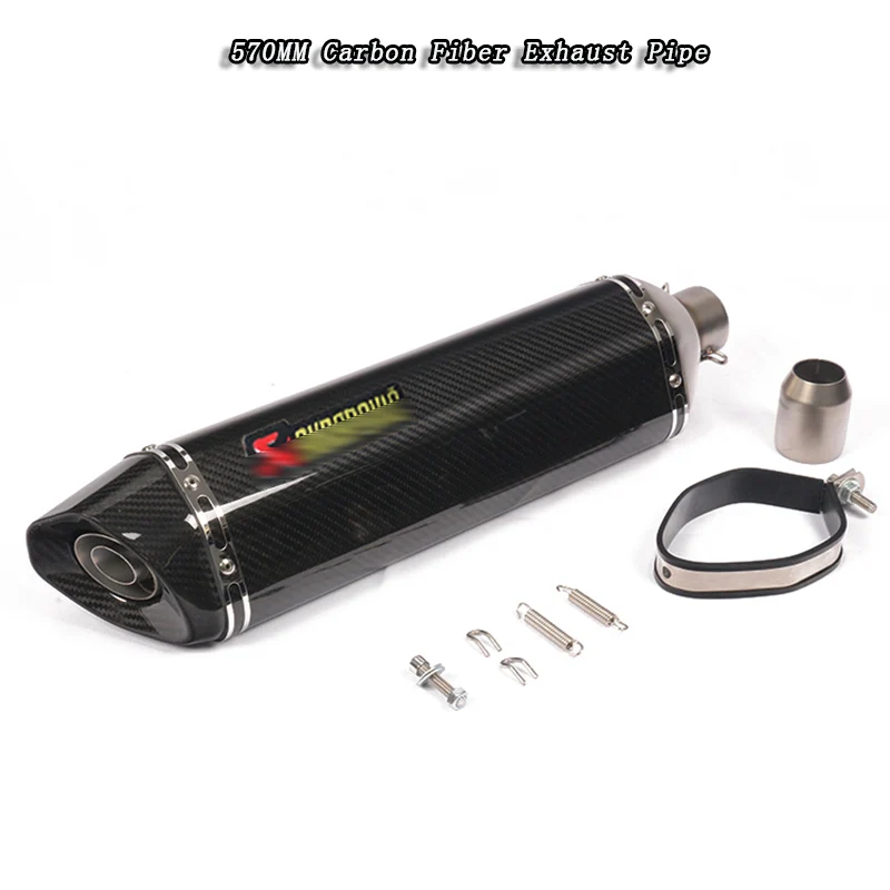 36 51mm Motocicleta Universal Akrapovic Silenciador De Escape Slip En El Tubo Para Moto Scooter Atv Suciedad Bicicleta Ciclomotor Style Diaries