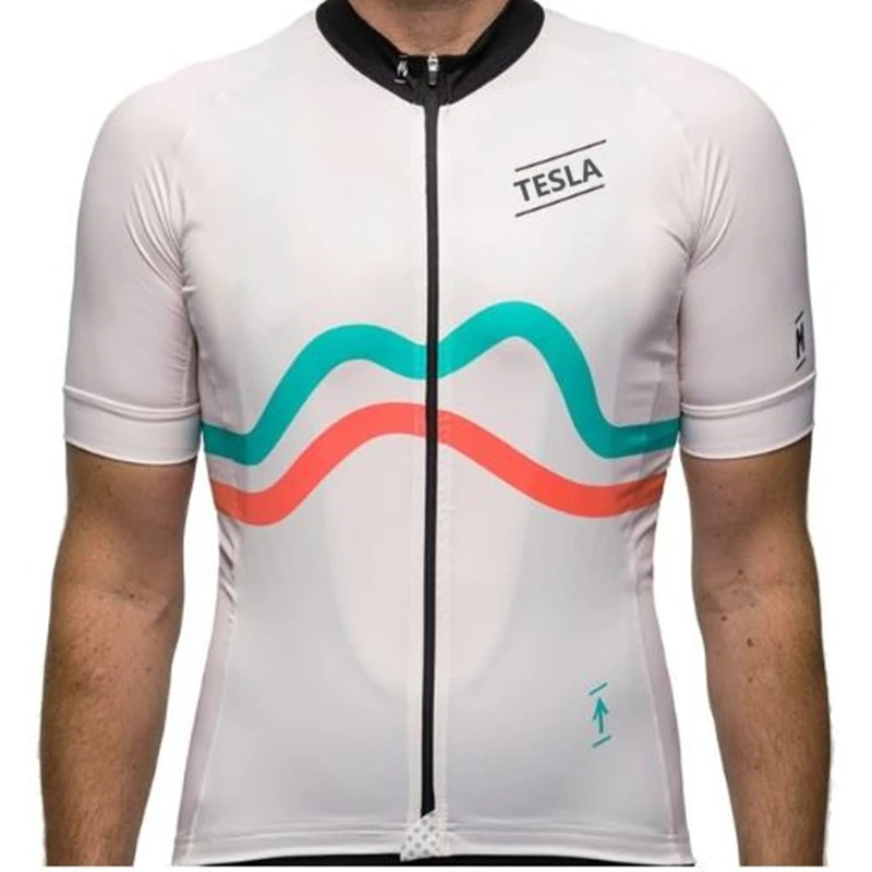 tesla bike jersey