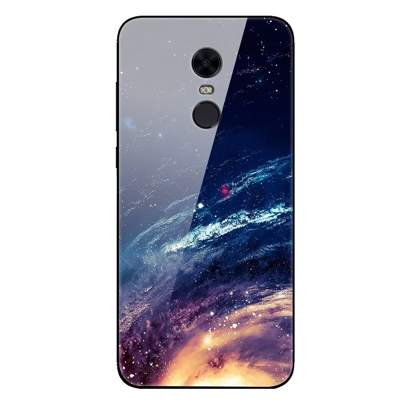 For Xiaomi Redmi 5 Plus Case Tempered Glass Hard Back Case For Xiaomi Redmi 5 Plus Cover Space Planet Soft TPU Bumper on Redmi 5 For Xiaomi Redmi 5 Plus Case Tempered Glass Hard Back Case For Xiaomi Redmi 5 Plus Cover Space Planet Soft TPU Bumper on Redmi 5