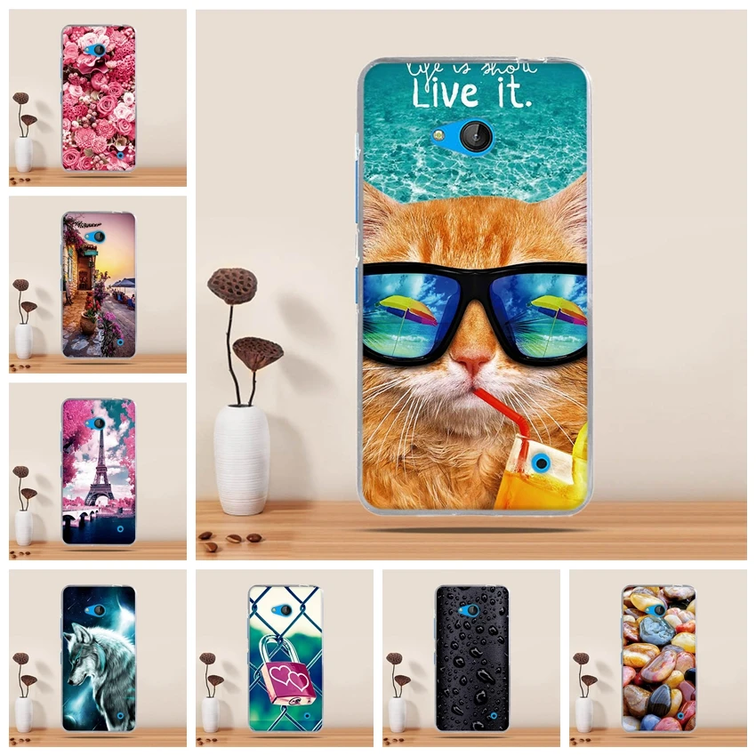 Чехол для Nokia 640 силиконовый чехол Lumia LTE 5 0 телефона Microsoft чехол|phone cover|coque nokia 640coque |