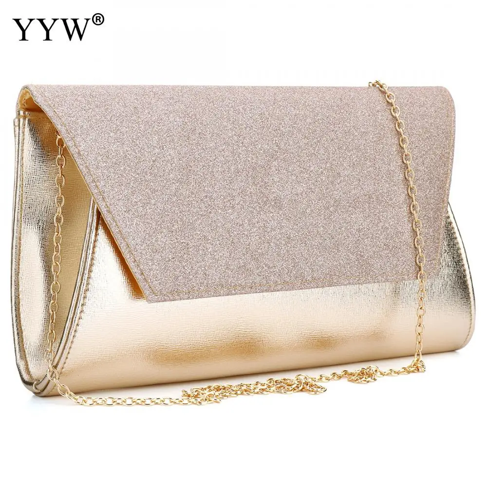 Роскошные женские сумки, дизайнерская Золотая вечерняя сумка для женщин, клатч, женская сумка из искусственной кожи, сумочка известного бренда, сумка через плечо