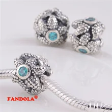 Подходит для Pandora шармы браслеты сверкающие звезды бусины стерлингового серебра 925 пробы ювелирные изделия