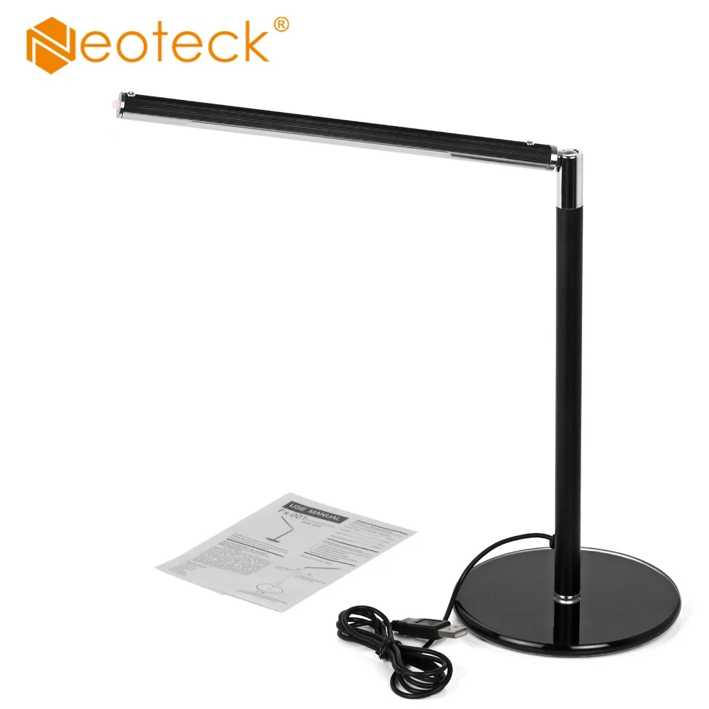 Neoteck 24 LEDs Table Desk Lamp Indoor USB Charge Led Lighting Table