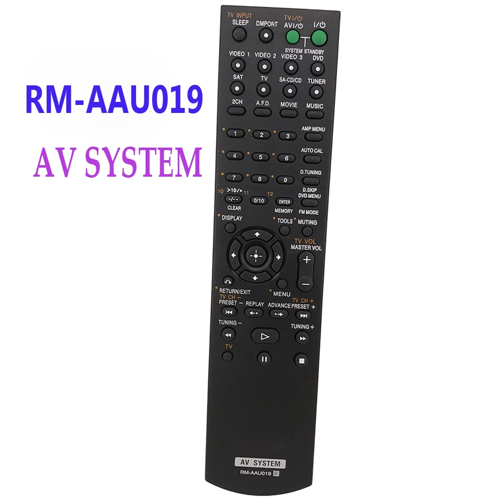 Новая замена RM-AAU019 пульт дистанционного управления для SONY домашний кинотеатр AV система RM-AAU020 HT-DDW670 HT-DDW670T STR-K670P HT-DDW1600