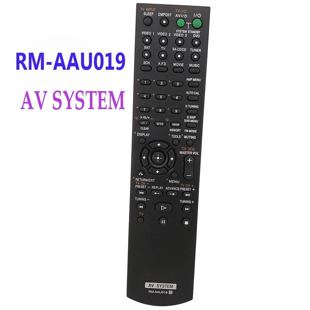 Новая замена RM AAU019 пульт дистанционного управления для SONY домашний кинотеатр AV