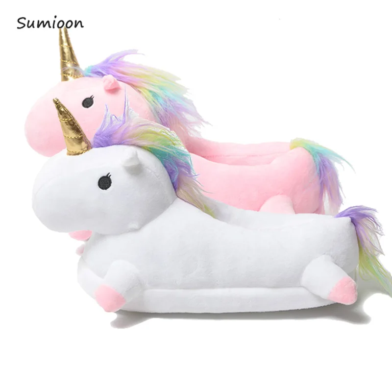 

Unicorn Slippers Cartoon Animal Claw Kigurumi Onesies Pajama Shoes Kid Adult Funny Cosplay Party Wear Home Boys Girls Slippers