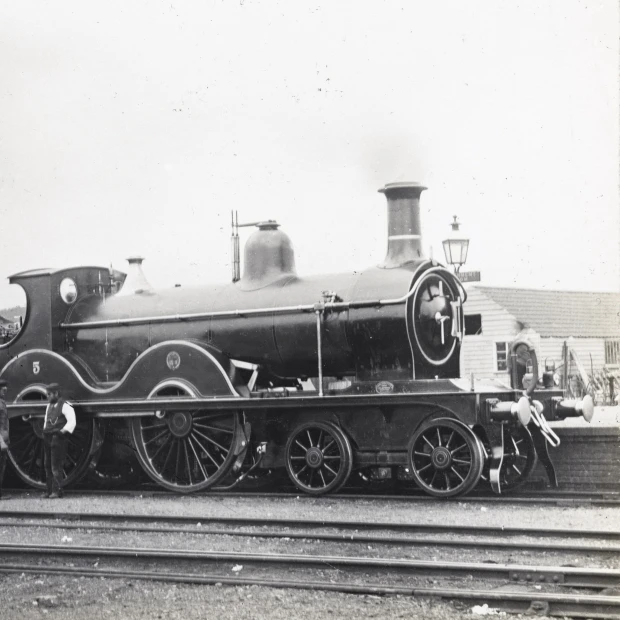 Locomotive No 5 4-4-0 Poster Print By The Institution Of Mechanical Engineers Mary Evans (36 X 24)