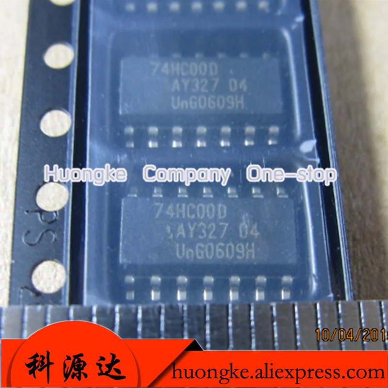 74HC00 74HC00N SN74HC00N Logic IC DIP-14 74HC00D SOP14  SOP SN74HC00DR SOP-14 SN74HC00 SMD