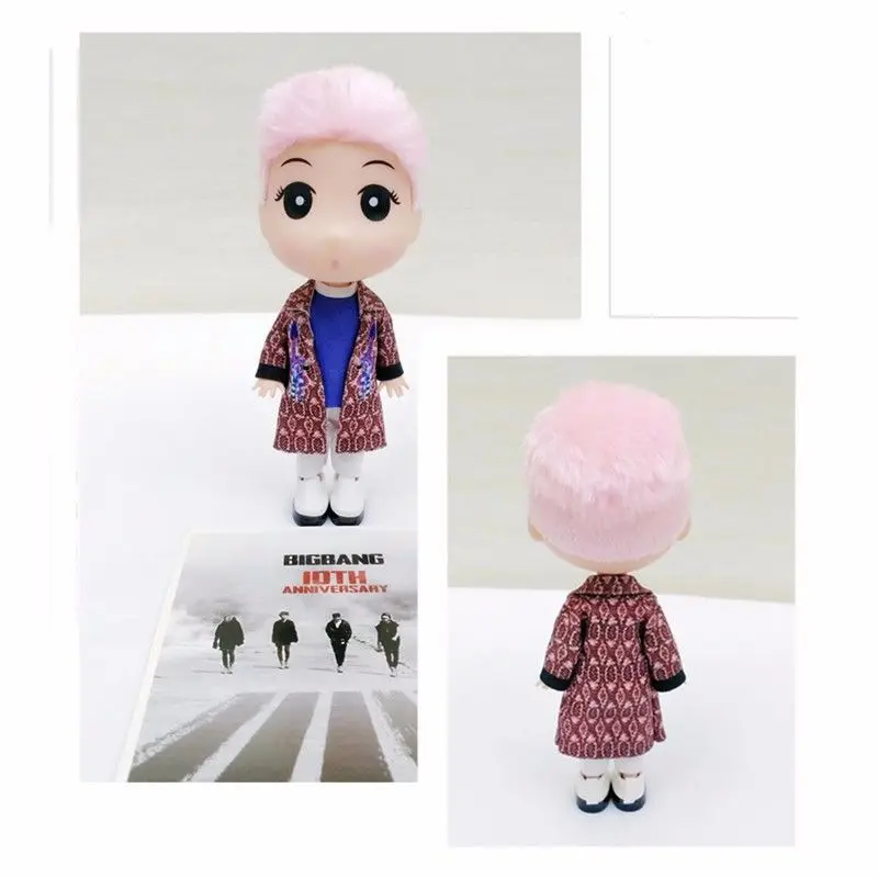

KPOP Bigbang TOP FXXK IT Doll Choi Seung Hyun Toy Figure Handmade Gift 13cm/5" Collection