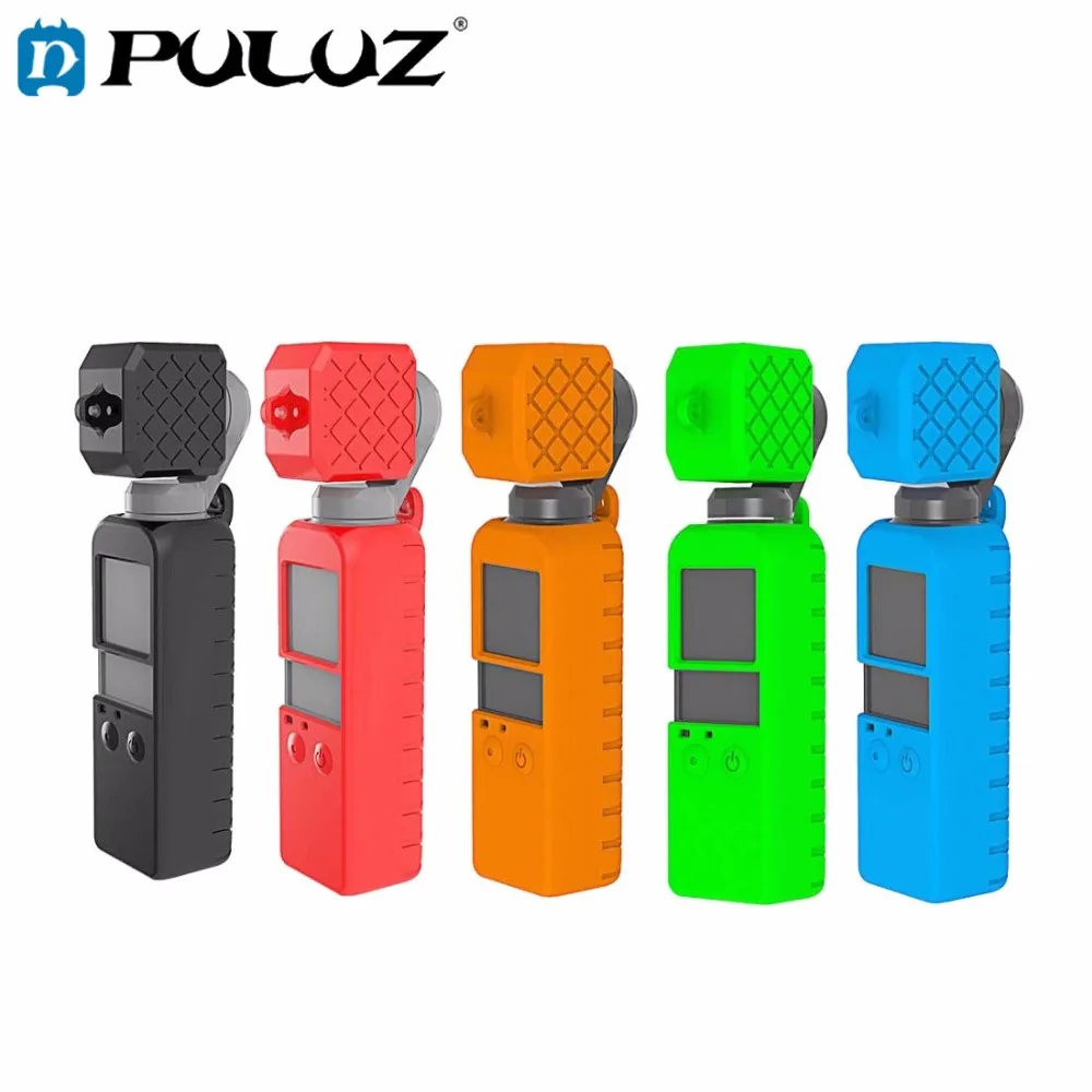PULUZ мягкий чехол для DJI OSMO Pocket 2 в 1 с алмазной текстурой силиконовый Твердый