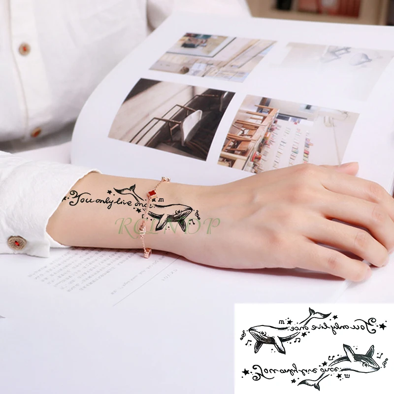 Водонепроницаемая временная татуировка наклейка письмо самолет Прохладный тату флэш-тату поддельные татуировки для детей мужчин женщин