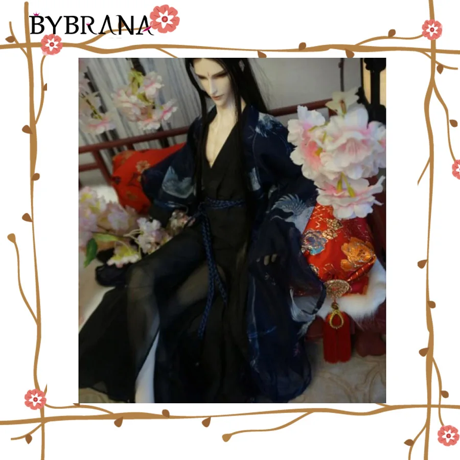 

Bybrana 1/3 1/4 BJD Chinese style doll clothes
