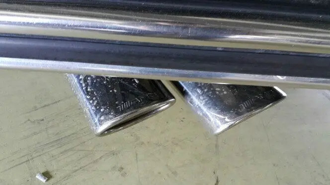 Perfect G class w463 exhaust system for G WAGON G63 G65 G500 B style A style exhaust pipe muffler tips 8