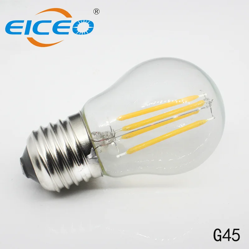 EICEO лампочки накаливания светодиодный светильник E27 AC 220 V 240 V типа «Свеча»), 2 Вт, 4 Вт, 6 Вт Светодиодный точечный светильник Настольная лампа Светодиодные лампы свет светодиодный лампы сырье Материал