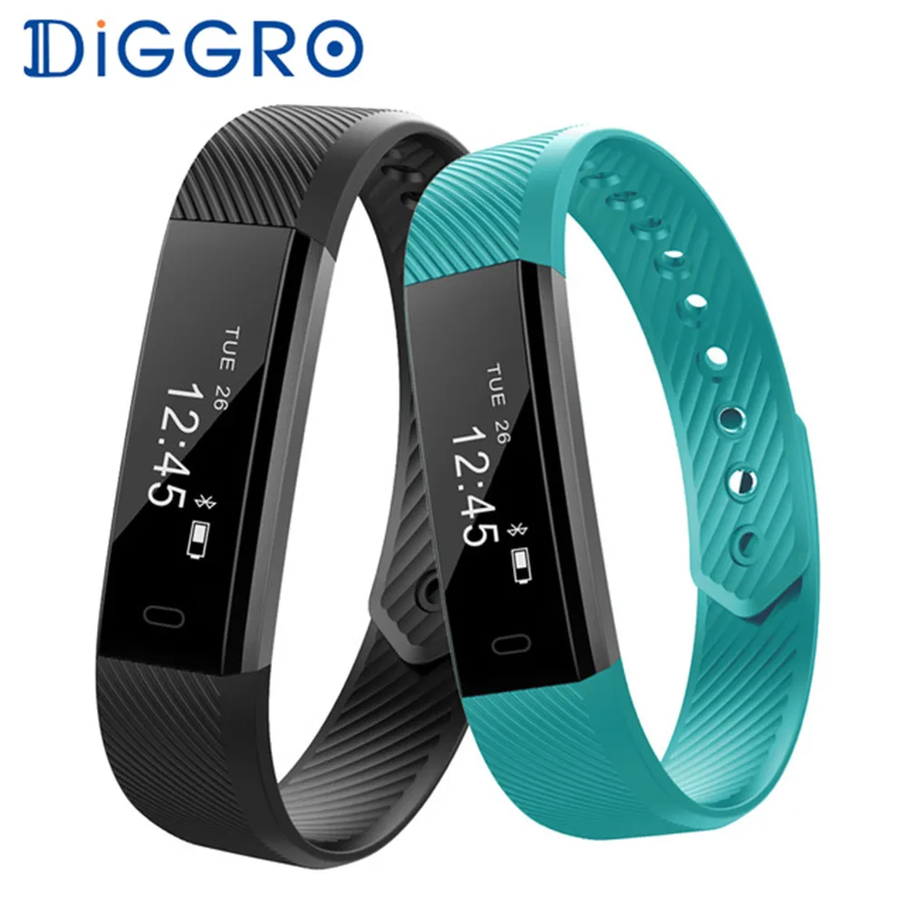 

ID115 updated I5 Smart Bracelet Bluetooth 4.0 Pedometer Calorie Wristband Call SMS Reminder Smart Wristband for Android IOS