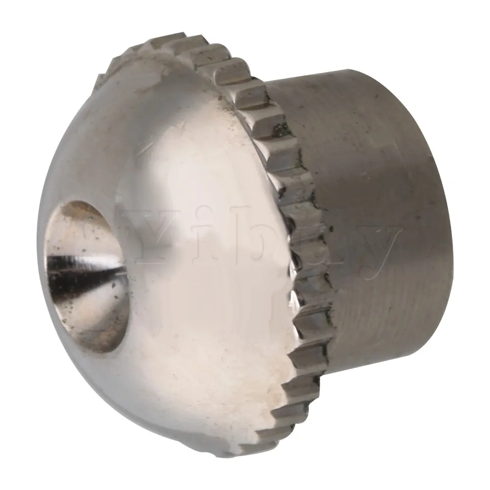 

Yibuy Nickel Plated Piccolo Part Head Headjoint Screw Cap Silver