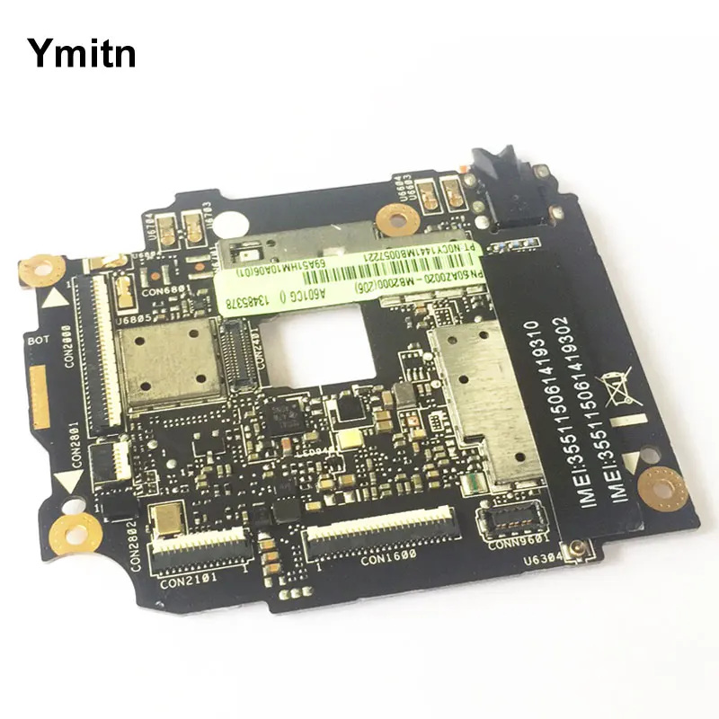 Разблокирована Ymitn мобильная электронная панель материнская плата схемы материнской платы гибкий кабель для Asus ZenFone 6 A601CG A600CG 16 Гб