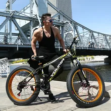 Высокое качество 7/21/24/2 7 Скорость 26x4," крупными покрышками для езды на горном велосипеде снег велосипедов ударной передняя вилка с амортизацией bicicleta