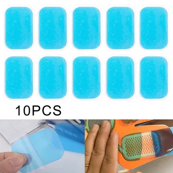 

10pcs High Adhesive Inirritative Hydrogel Mat Pad Gel Stickers Exercise Patch Replacement For Abdominal Training Health Device