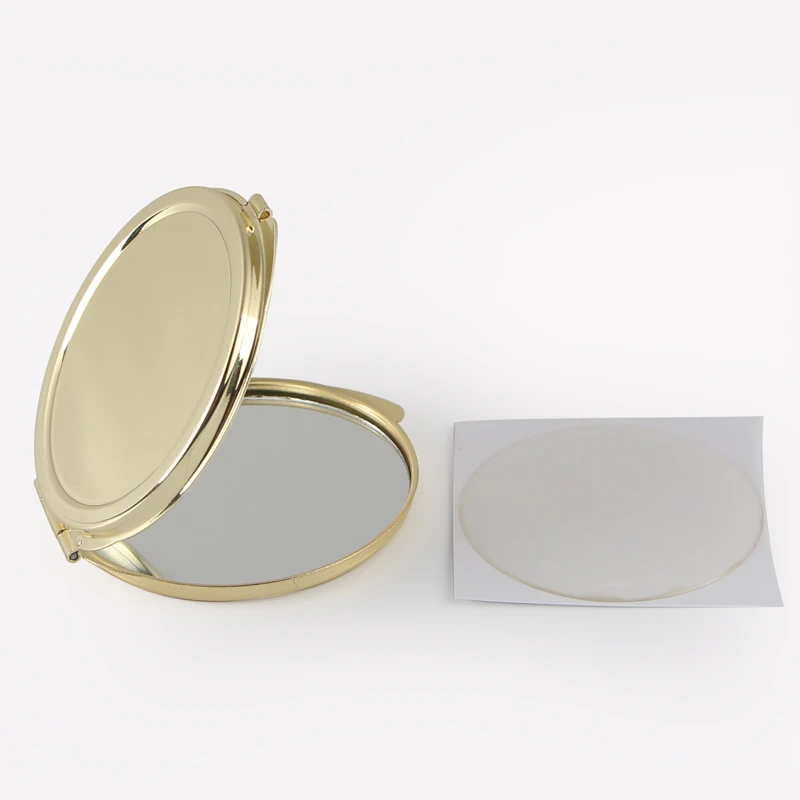 Gold Color compact mirror (4)