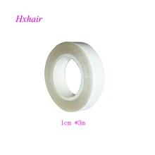 10 шт. Высокое качество 1 см* 3 м двусторонняя клейкая лента для наращивания волос уток кожи