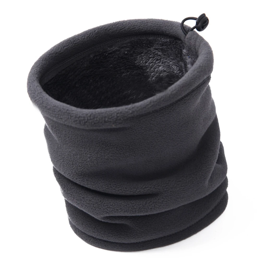 

Multi Use Winter Scarf Thicken Warm Fleece Neck Warmer Snood Scarves Men Women Cachecol Feminino Bufanda Scarf~3
